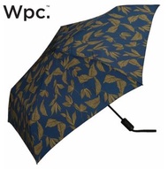 【💥W.P.C. 雨傘系列】Wpc. UX LIGHT-WEIGHT ASC 短雨傘 折疊傘 縮骨遮 藍色葉子 日本直送