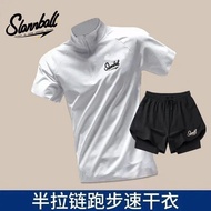 3V3 Lining Ice Silk Double Layer American Basketball Suit Sports Quick-Drying Shorts Training Pants 