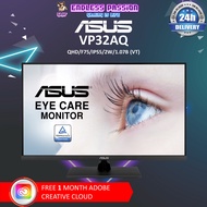 ASUS VP32AQ 32 inch QHD Eye Care Monitor