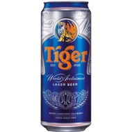 Tiger Lager Beer Can 490ml