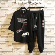 Fashion men suit Tshirt + Pant