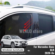 For Mercedes Benz GLB EQB X247 2020-2023 AMG 200 250 Magnetic Car Sunshade Front Windshield Curtain 