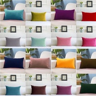 [HOMYLcfMY] Luxury Rectangle Pillowcase Pillow Case Protector 12x20inch / 30x50cm