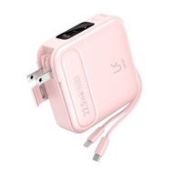 UKIKIพาวเวอร์แบงค์ (15000mAh, สีชมพู) รุ่น KP15AC-01