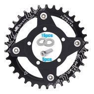 ISOAR Motor Bike Gear Adapter 36V/48V mid Drive Chainring Spider 104BCD for bafang 8fun BBS01B BBS02