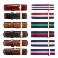 DW Watch Strap Leather Mesh Nato 40/36/32/38mm