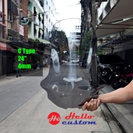 ชิวหน้า แต่ง ADV 350 สีดำมองทะลุ สีสโมค สีใส -------- ADV350