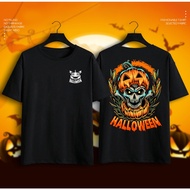 Halloween T Shirts Pumpkin Funny Face Print Casual Fashion Men T Shirts O Neck T Shirts Men Tops for