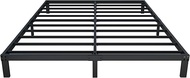 YUSENHEEI 8 Inch King Size Bed Frame, Heavy Duty Metal Platform Bed Frame No Box Spring Needed, Noise Free, Easy Assembly, Black