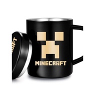 [ ed products] MC Minecraft 304 Stainless Steel Mug Creeper Enderman Two-Dimensional Anime Water Cup