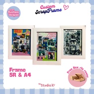 ByStudio.ki Custom Photo Frame | Size 5R & A4