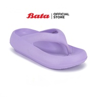 Bata บาจา รองเท้าแตะแบบหูหนีบ น้ำหนักเบาไม่ลื่น รองรับน้ำหนักเท้า สำหรับผู้หญิง รุ่น Floatz สีม่วง ร