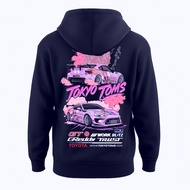 Ready Stock GT86 Anime Pink Drift Toyota 86 Itasa Hooded Sweatshirt JDM Car 1216