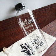 Botol Minum Plastik Detox Infused Water 1Liter Bottle BPA 