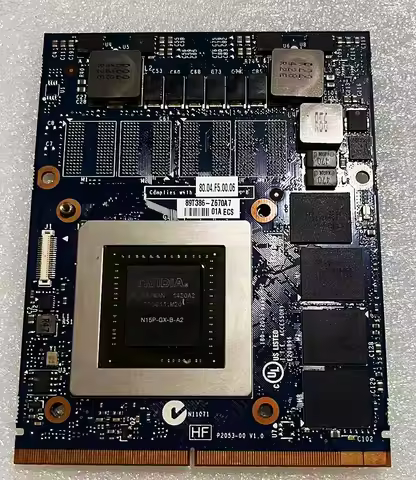 GTX860M GTX m860 N15P-GX-B-A2 MXM 3.0 DDR5 2G Laptop Video Graphic Card For DELL M15X M17X R4 R5 M18