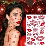 TWINKLE1 Face Temporary Tattoos, Sparkling Makeup Sticker 3D Crystal Face Sticker, Face Gem Sticker 