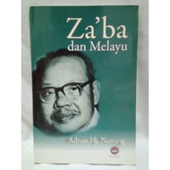 Za'ba And Malay By Adnan Hj. Awang