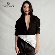 Twotwice - Wool Cinch Blazer *สินค้าพร้อมส่ง*
