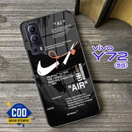 VIVO Y72 (5G) Glass Softcase - VIVO Y72 (5G) Mobile Phone Case [T70].