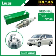 TRIMAS Toyota Alphard ANH10 2.4 2AZ-FE 2002-2008 Original Lucas Iridium Spark Plug (4 PCS)