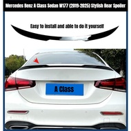 Mercedes Benz A Class Sedan W177 (2019-2025) Stylish Car Rear Spoiler Car Accessories