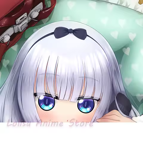 Dakimakura Kanna Kamui Riko Saikawa Dragon Maid Anime Body Pillow Cover Double-sided Print Pillowcas