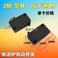 Micro Oven Micro Switch KW7-0 2 Pin Microwave Oven Door Switch 16A/250V Contact Micro Switch