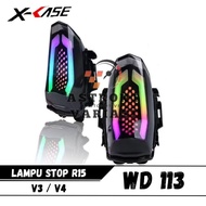 Stop Lamp R15V3 R15V4 Rgb Plus Magnet Xcase Stoplamp R15 V3 R15 V4 Rgb Rear Brake Light