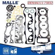 2RZ Full Overhaul Gasket Kit For Toyota 2RZE RZH105 4G24 4RB HIACE 2.4L L4 Auto Car Accessories 0411