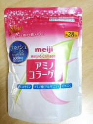 【哇寶箱】Meiji 明治膠原蛋白粉 補充包28日份 日本代購