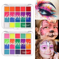 24-color eyeshadow face paint palette, body face painting, graffiti face paint, eyeshadow, easy-to-c