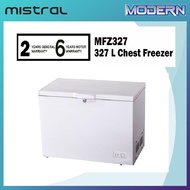 Mistral 327L Chest Freezer MFZ327 DC Motor Peti Sejuk Beku