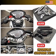 YAMAHA X1R CNC HANDLE CROWN SET HANDLE BAR X1R CNC HANDLE BRACKET LC135 V1 YAMAHA X1R 135LC LC 135 R