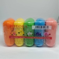 (1 PACK 5 FLAVOR ) LE FLORA MOISTURISING SOAP (70G X 5) SABUN MANDI / (1包5味) LE FLORA保湿香皂 (70克X 5)