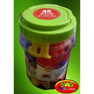 Magnetic alphabet and numbers