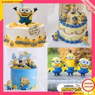 【JS Bakery Store】Minions Cake Topper 小黄人蛋糕装饰