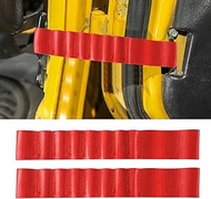 2PCS Adjustable Car Door Limiting Check Strap, Heavy Duty Car Door Check Limiter Strap, Auto Nylon R
