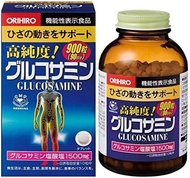 [日本直送] Orihiro 高純度グルコサミン Glucosamine氨基葡萄糖軟骨素 900粒90日份量 葡萄糖胺骨輕鬆關節保護