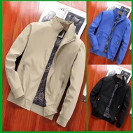 Ready Stock Mens Basic Jacket Motor Jaket Bomber Jacket Men Jacket  Lelaki Jeket  M-4XL