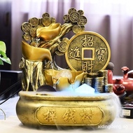 Opening Gifts Flowing Water Making Money Lucky Ornaments Waterwheel Feng Shui Wheel Ball Cornucopia 