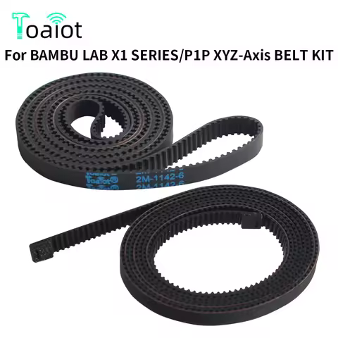 Belt For Bambu Lab X1 X1S P1P P1S X Y Z-axis Synchronous Belt Fiberglass Rubber 1142mm 1442mm for X1