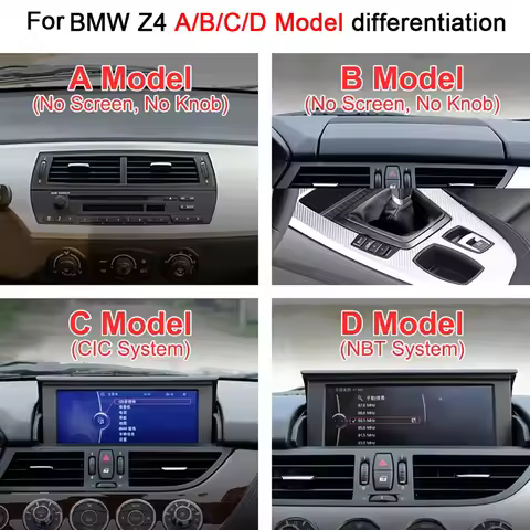 10.25INCH Android 14 Car Multimedia Player For BMW Z4 E85 E86 E89 2002-2017 Stereo Radio Wireless Ca