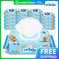i love Be Be | I Love Bebe Blue 80-Count 20-Pack Cap Type Baby Wipes