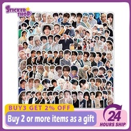 100pcs Korean K-pop Idol Boy Group Stray Kids Sticker Decorative Phone Luggage Waterproof Sticker Fa