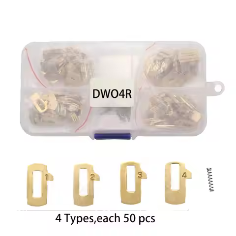200Pcs/lot brass DWO4R DW04R Car Lock Repair Accessories Car Lock Reed Lock Plate For Buick Excelle 