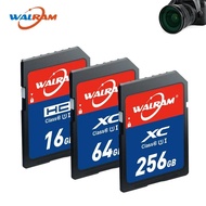 WALRAM Class 10 SD Card 16GB 32GB 64GB 128GB 256GB carte sd Memory Card SDA1HC SD A1 XC Flash usb st