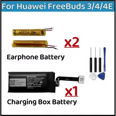 HB681636ECW 410mAh Replacement Battery SP45240 45240 For Huawei FreeBuds 3 Freebuds 4 4E Wireless Bl