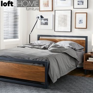 Loft Home Industrial Pine Wood Bed CLASSIC