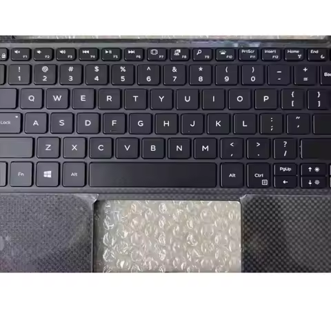 H FOR DELL XPS13 9370 9380 7390 9305 Keyboard C Case Backlit Keyboard Assembly