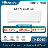 [FREE Shipping] Hisense Standard Air Conditioner 空调 (2.0HP / R32) - AN20DBG